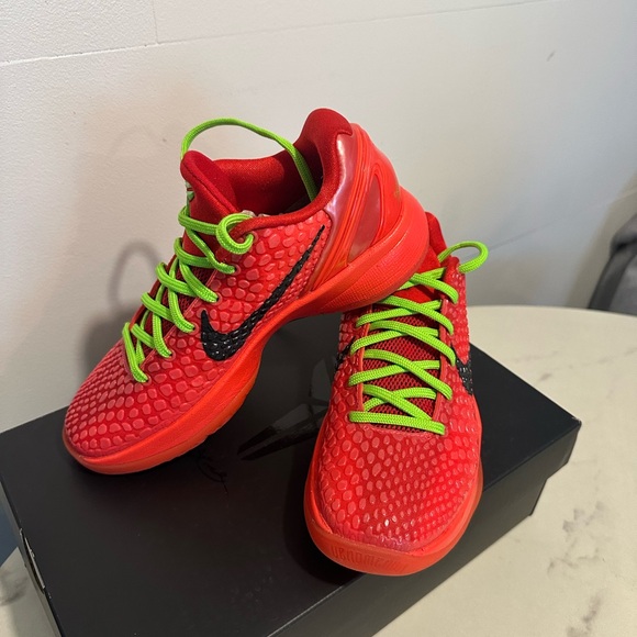 Nike Kobe 6 Protro Reverse Grinch 4.5 - Picture 3 of 11